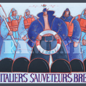 Carte postale Hospitaliers Sauveteurs Bretons