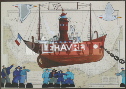 Carte postale Le Havre