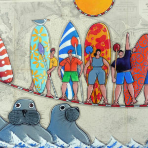 Paddleurs à Benodet