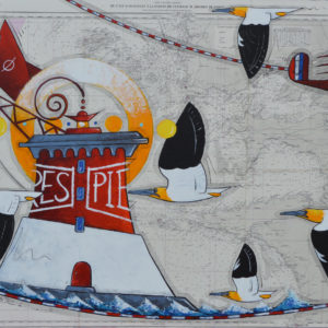 Le phare des Pierres-Noires - Mer d'Iroise
